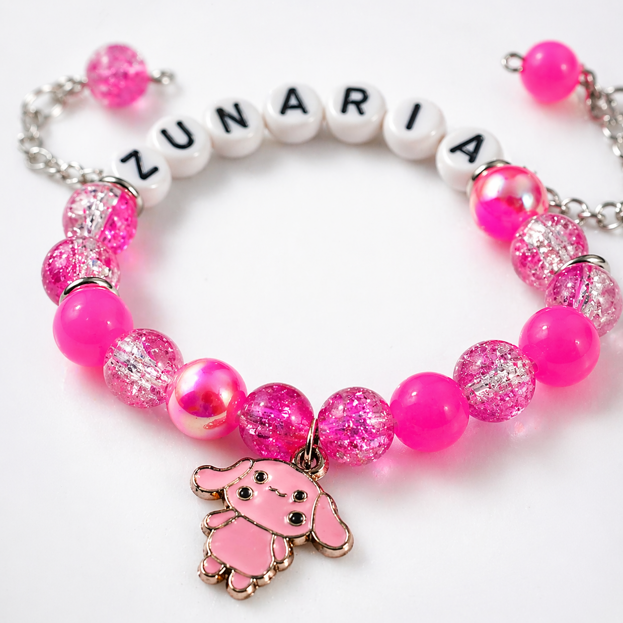 Custom Name Bracelet for Girls – Personalized Beaded Bracelet Pakistan