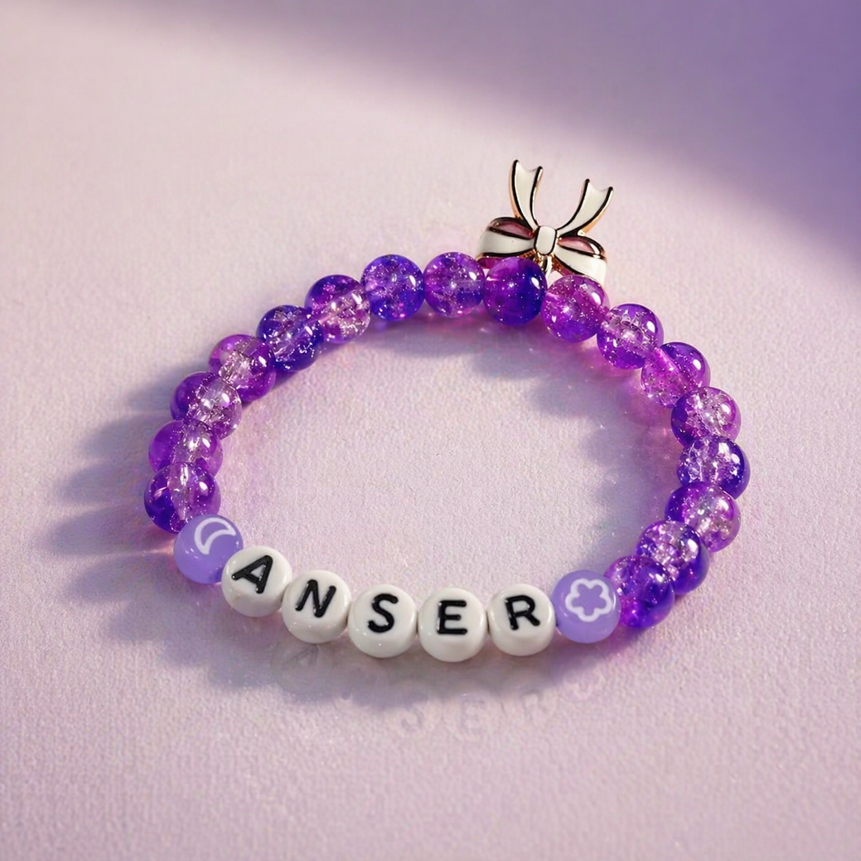 Custom Name Bracelet for Girls – Personalized Beaded Bracelet Pakistan