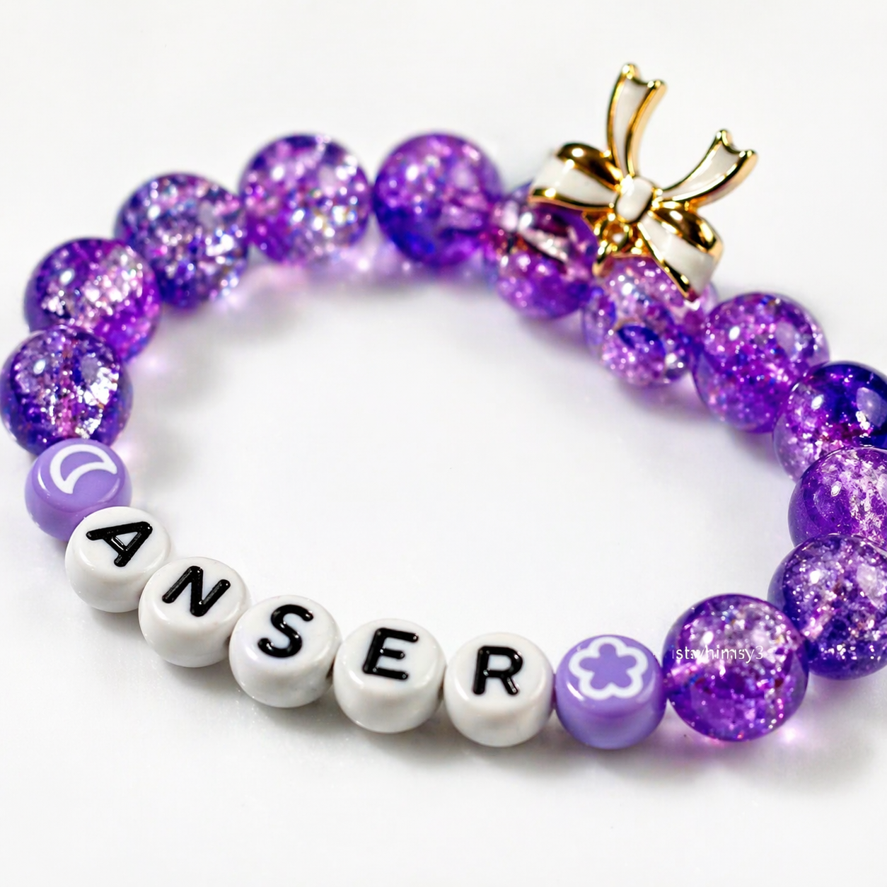 Custom Name Bracelet for Girls – Personalized Beaded Bracelet Pakistan